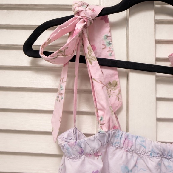 LoveShackFancy x Target 💜 Jeanne Tie Strap Floral Tiered Dress - Picture 5 of 6